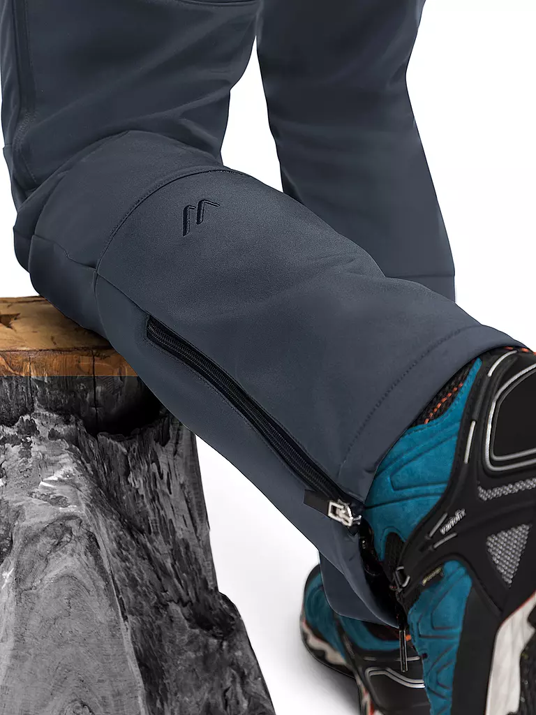 MAIER SPORTS | Pantalon de randonnée pour hommes Adakit avec pare-neige | Gris