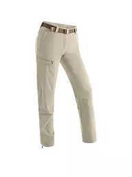 MAIER SPORTS | Pantalon de randonnée slim pour femmes Inara | Beige