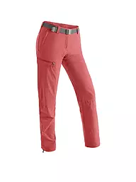 MAIER SPORTS | Pantalon de randonnée slim pour femmes Inara | Rouge