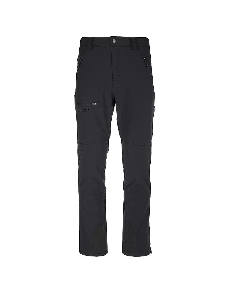 MAIER SPORTS | Pantalon de randonnée softshell Adakit pour hommes | Noir