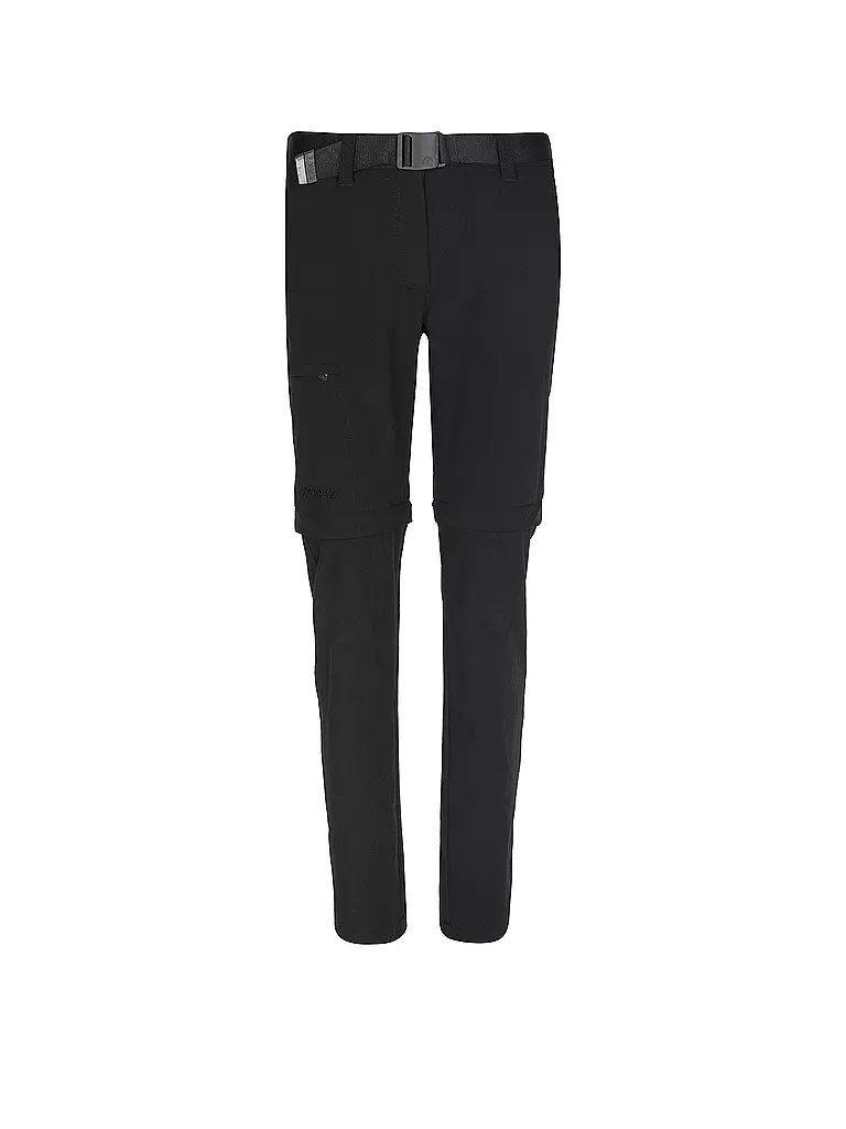 MAIER SPORTS | Pantalon de randonnée transformable pour femmes Inara Slim Zip | Noir