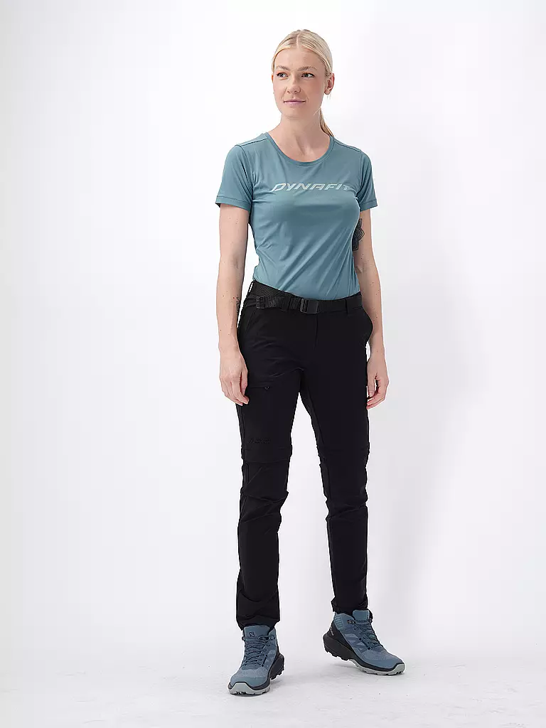 MAIER SPORTS | Pantalon de randonnée transformable pour femmes Inara Slim Zip | Noir
