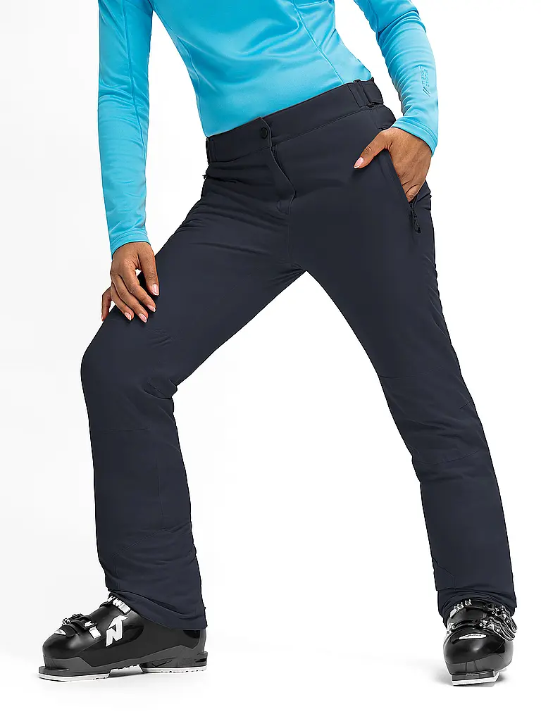 MAIER SPORTS | Pantalon de ski femme Vroni Slim 2.0 | Bleu foncé