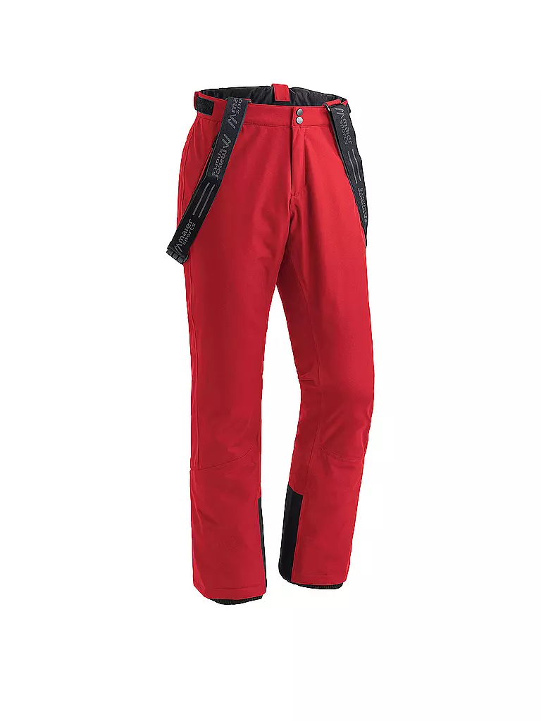 MAIER SPORTS | Pantalon de ski homme Anton Slim 2.0 | Rouge