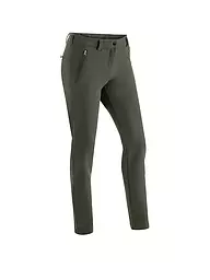 MAIER SPORTS | Pantalon de sport fonctionnel Helga Slim pour femmes | Vert foncé