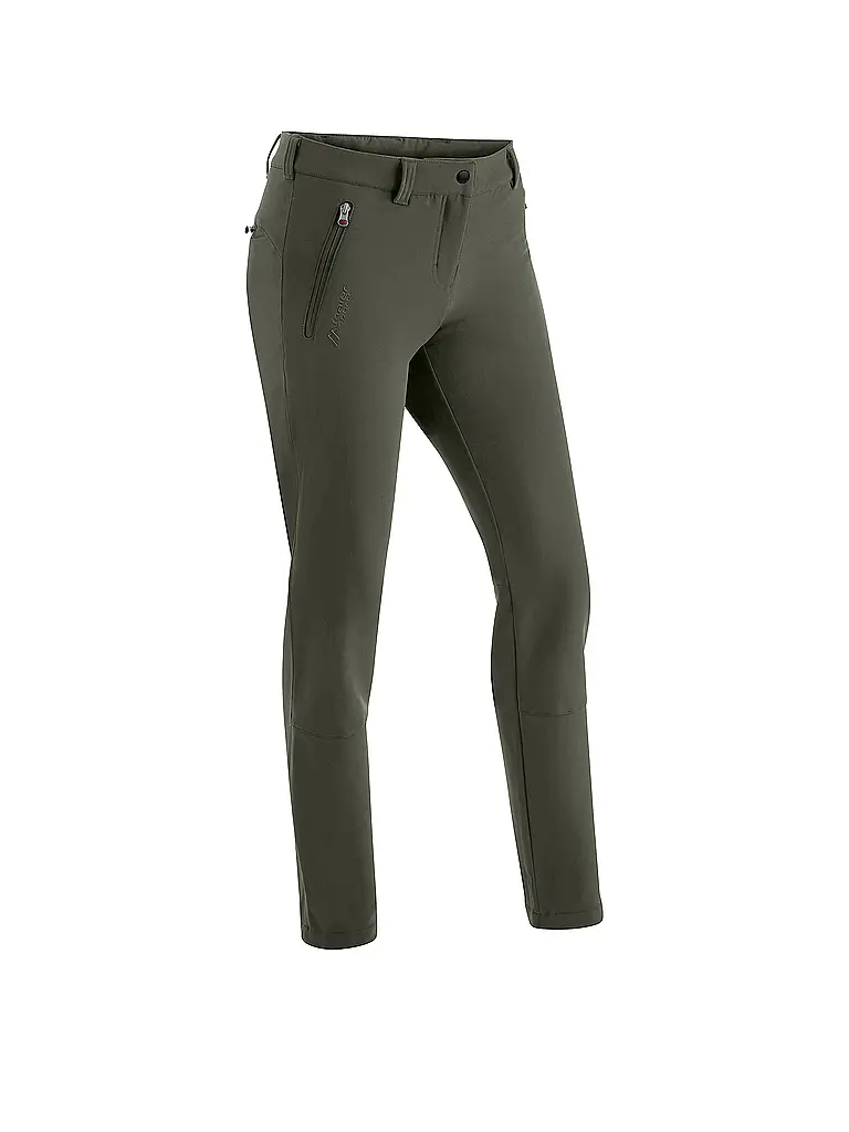 MAIER SPORTS | Pantalon de sport fonctionnel Helga Slim pour femmes | Vert foncé