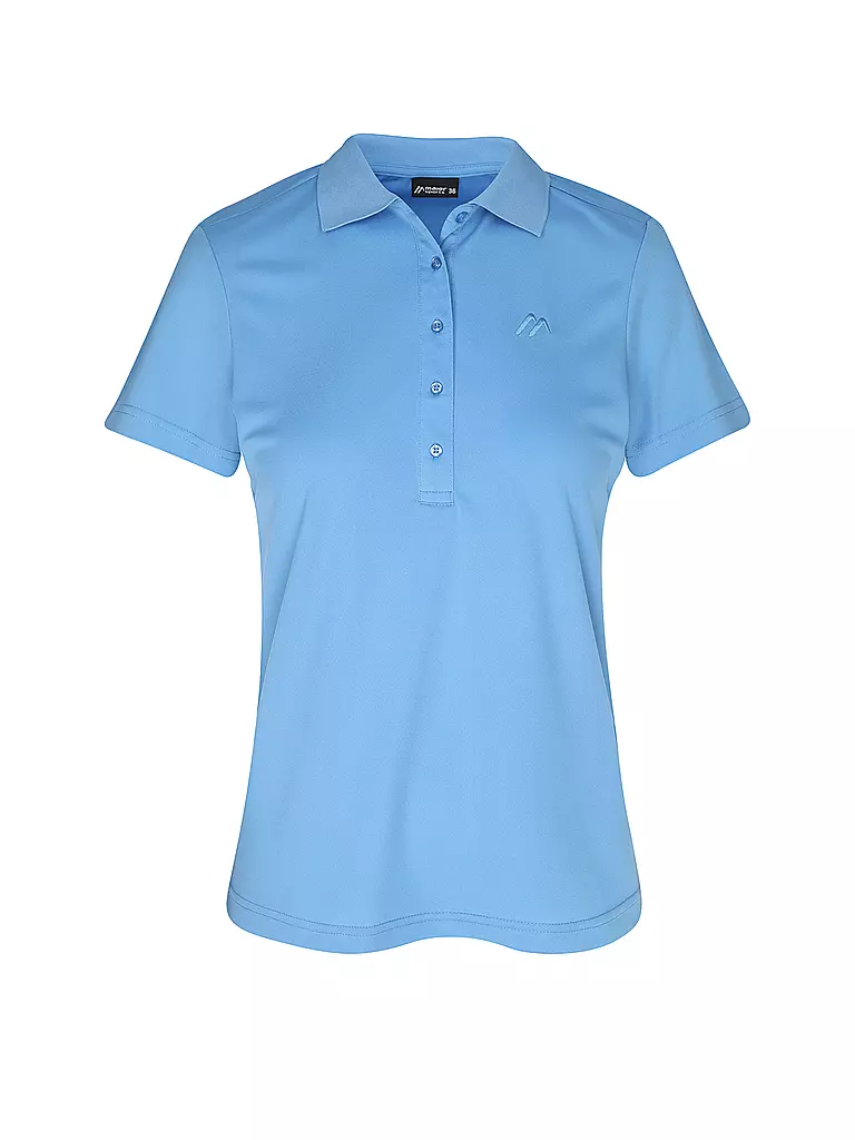 MAIER SPORTS | Polo de sport pour femmes Ulrike | Bleu clair