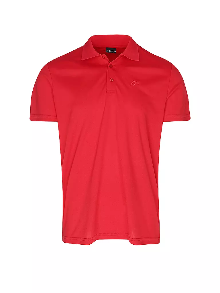 MAIER SPORTS | Polo de sport Ulrich pour hommes | Rouge