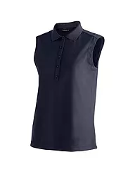 MAIER SPORTS | Polo fonctionnel pour femmes Ulrike | Bleu foncé