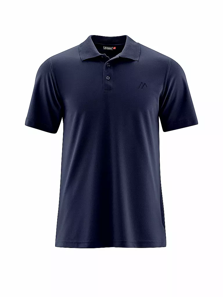 MAIER SPORTS | Polo Ulrich pour homme | Bleu foncé