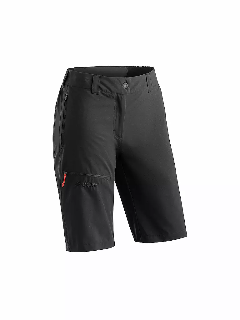 MAIER SPORTS | Shrt Lulaka Bermuda Femme | Noir