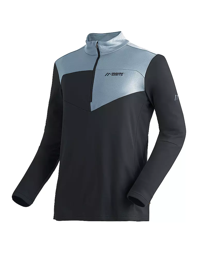 MAIER SPORTS | Sous-pull zippé pour homme Felian | Gris