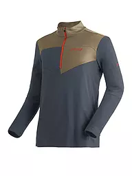 MAIER SPORTS | Sous-pull zippé pour homme Felian | Marron clair