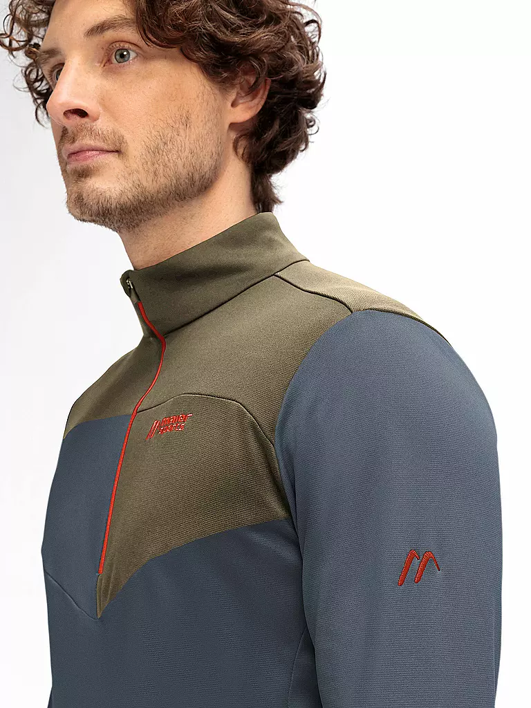 MAIER SPORTS | Zipshirt de sous-vêtement Felian pour homme | 