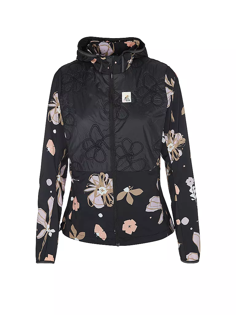 MALOJA | Damen Radjacke TamaraM. Hybrid Printed | Noir
