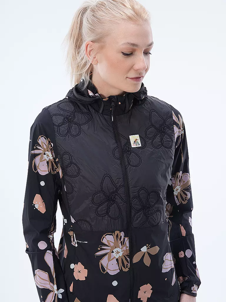 MALOJA | Damen Radjacke TamaraM. Hybrid Printed | Noir