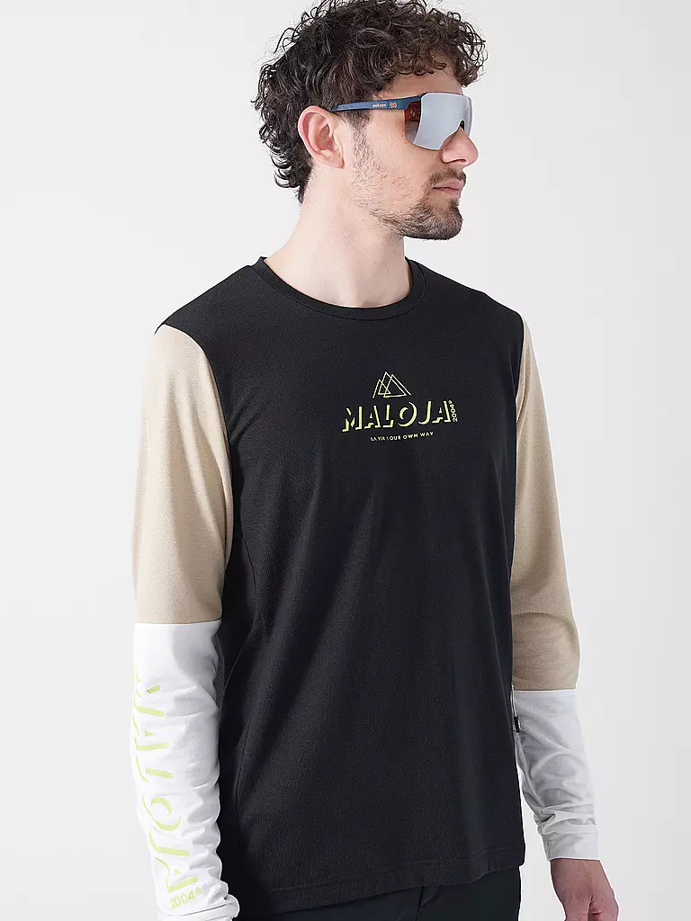 MALOJA | Maillot de cyclisme homme AnderterM. | Noir