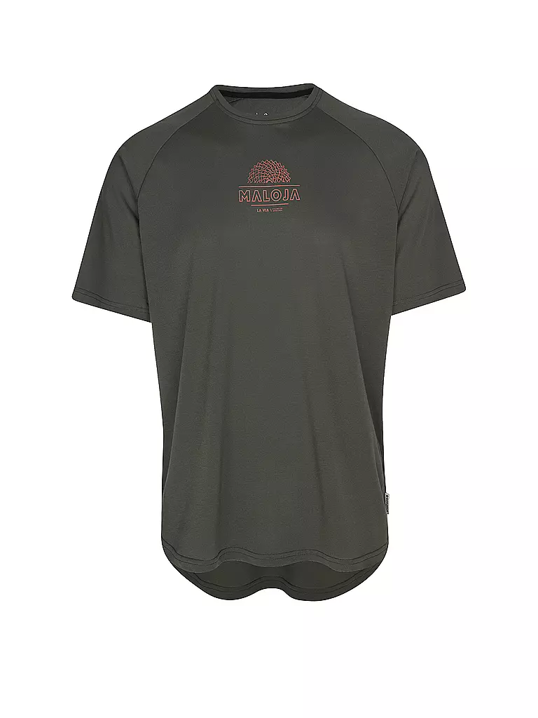 MALOJA | Maillot de cyclisme homme GschladM. | Vert foncé