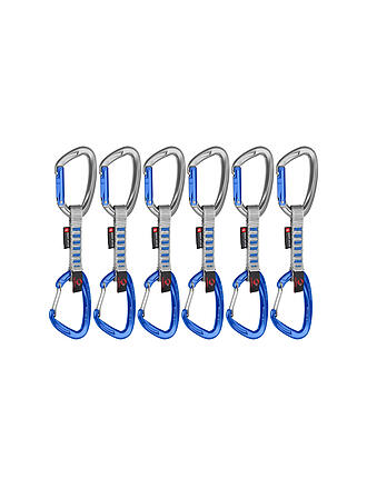 MAMMUT | Pack de 6 dégaines Crag Keylock Wire 10 cm Indicator