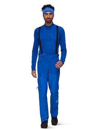 MAMMUT | Pantalon de randonnée softshell Eiger Nordwand Pro pour homme avec bretelles