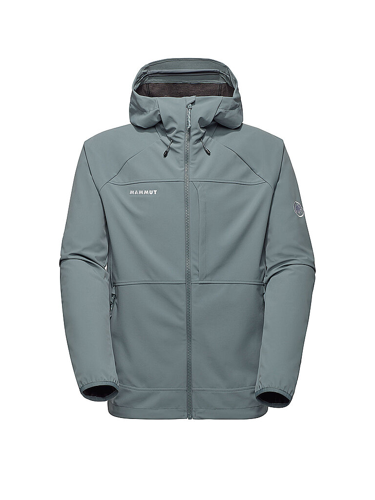 Veste softshell Ultimate Comfort à capuche argent XL