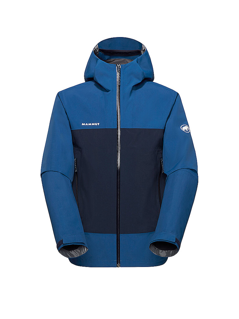 Veste de randonnées Crag 2,5L à capuche bleu L