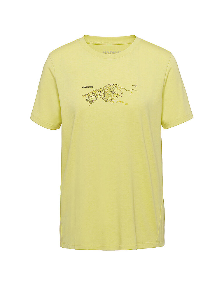 T-shirt de sports Mountian Fruendenhorn jaune M