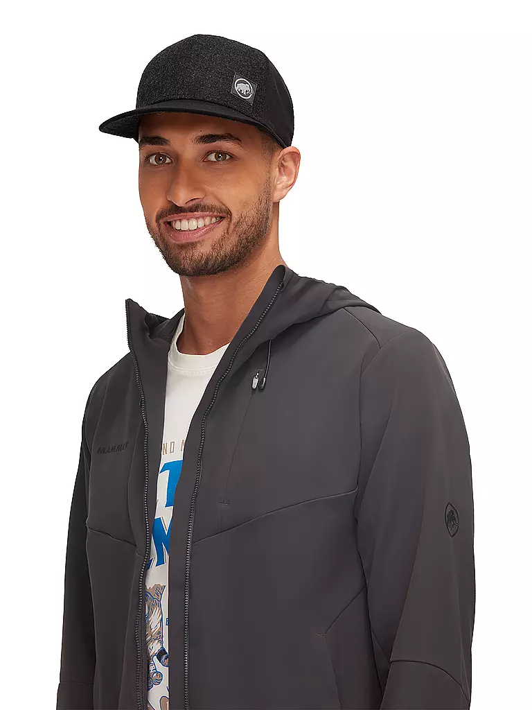 MAMMUT | Casquette Alnasca Trucker | Noir