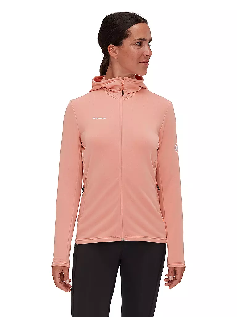 MAMMUT | Damen Fleecejacke Aconcagua Light ML Hoodie | Rose