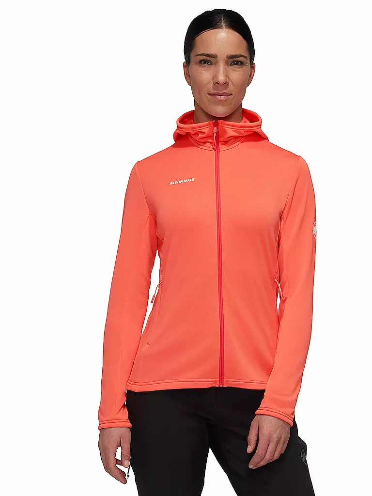 MAMMUT | Damen Fleecejacke Aconcagua Light ML Hoodie | Corail
