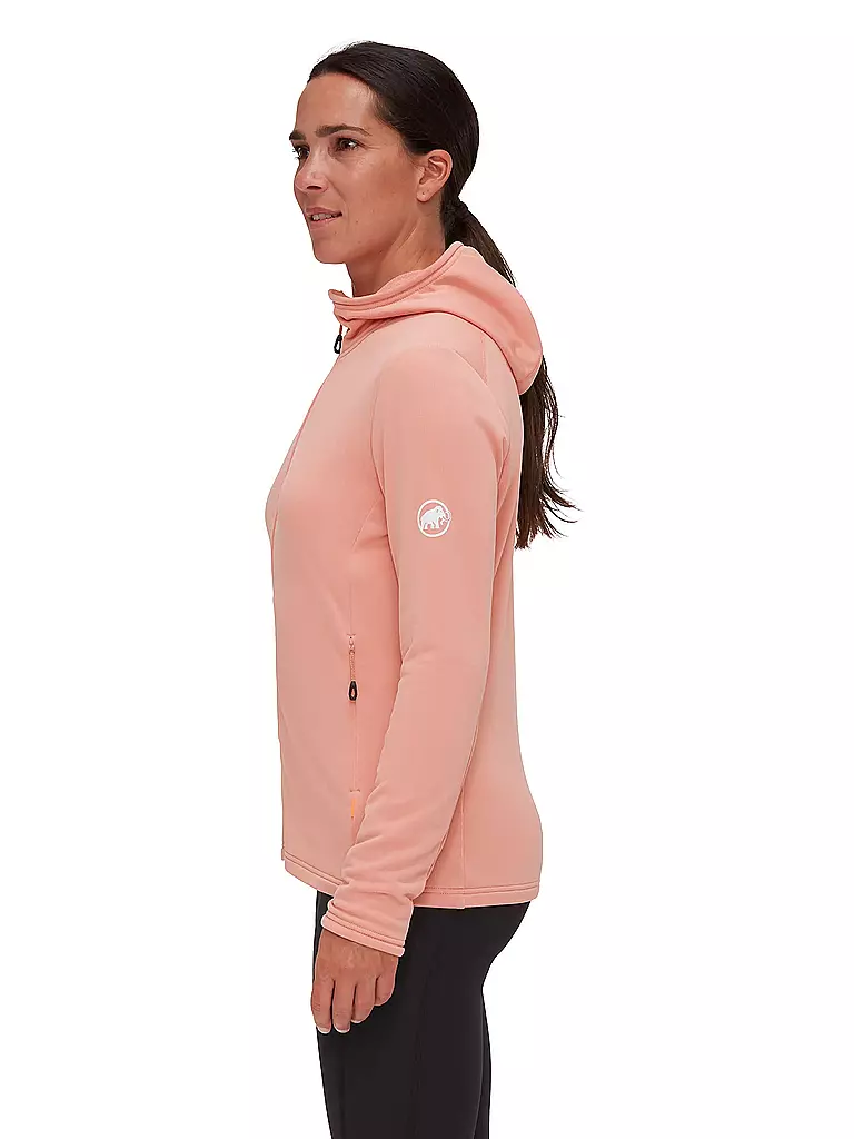MAMMUT | Damen Fleecejacke Aconcagua Light ML Hoodie | Rose