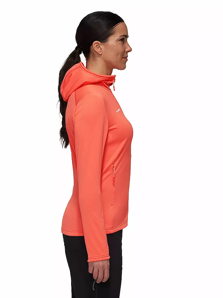 MAMMUT | Damen Fleecejacke Aconcagua Light ML Hoodie | Corail