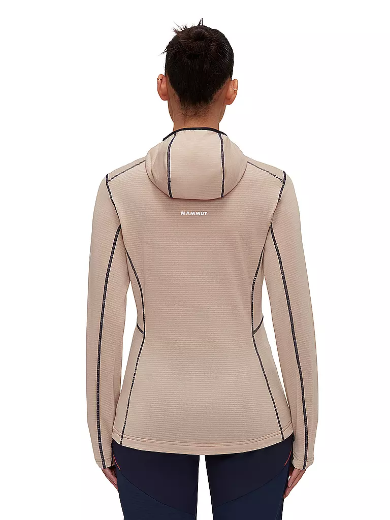 MAMMUT | Damen Fleecejacke Aenergy Light Polartec Hoodie | Bleu foncé