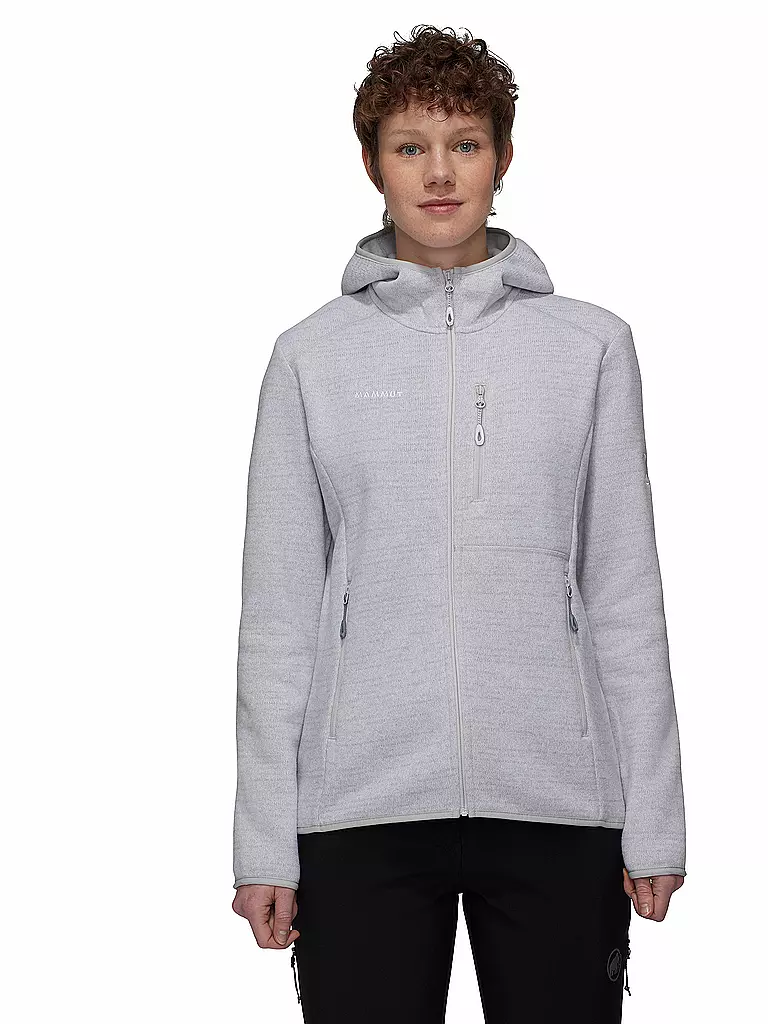 MAMMUT | Damen Fleecejacke Arctic IV Hoodie | Gris clair