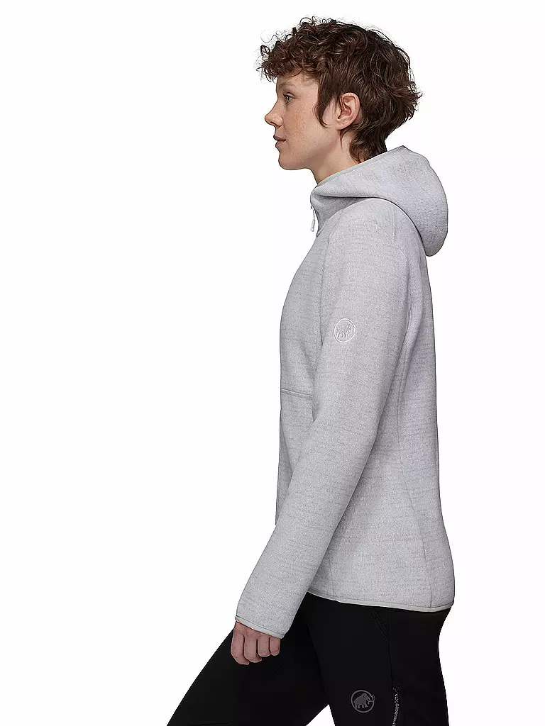 MAMMUT | Damen Fleecejacke Arctic IV Hoodie | Gris clair