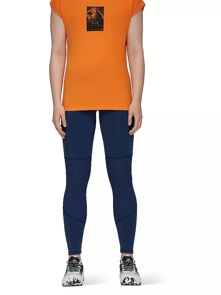 MAMMUT | Damen Tight Zinal Hybrid | Bleu foncé