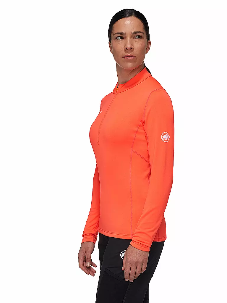 MAMMUT | Damen Touren Zipshirt Aenergy Polartec | Corail