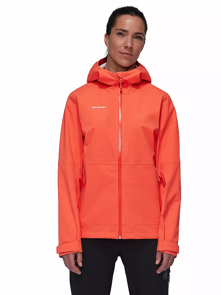 MAMMUT | Damen Tourenjacke Linard Guide 3L Hoodie | Corail