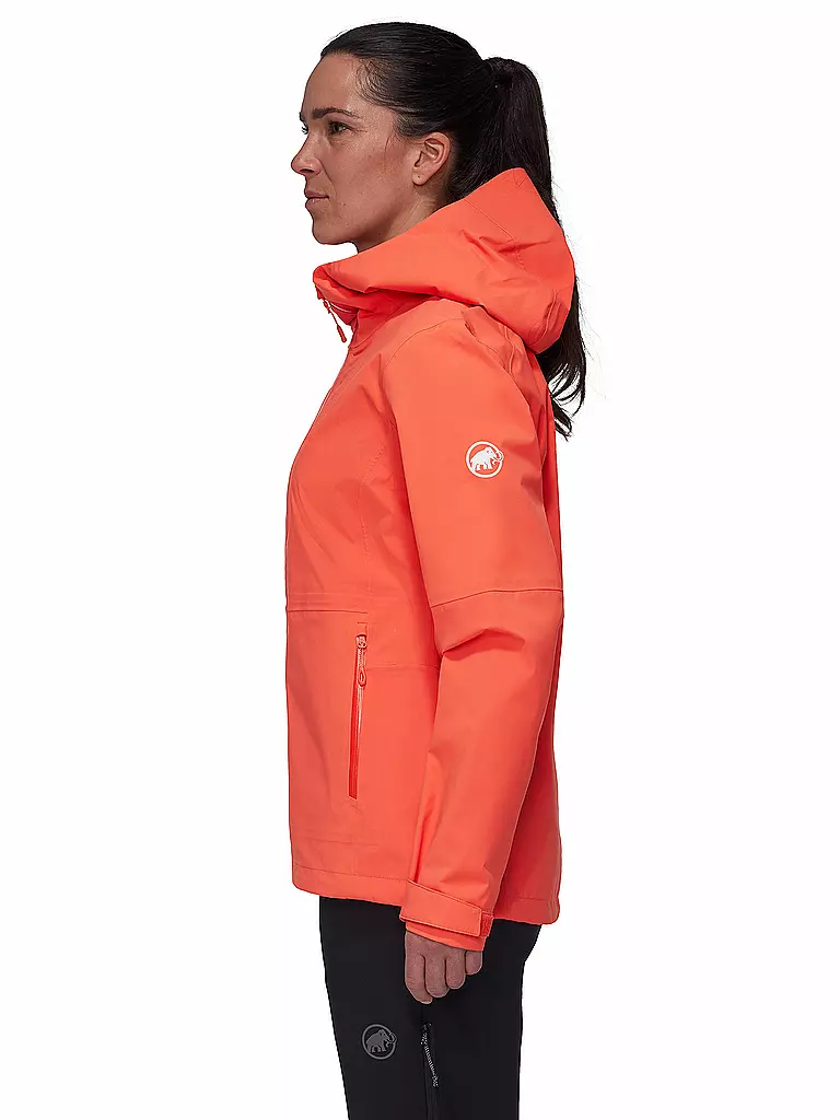 MAMMUT | Damen Tourenjacke Linard Guide 3L Hoodie | Corail