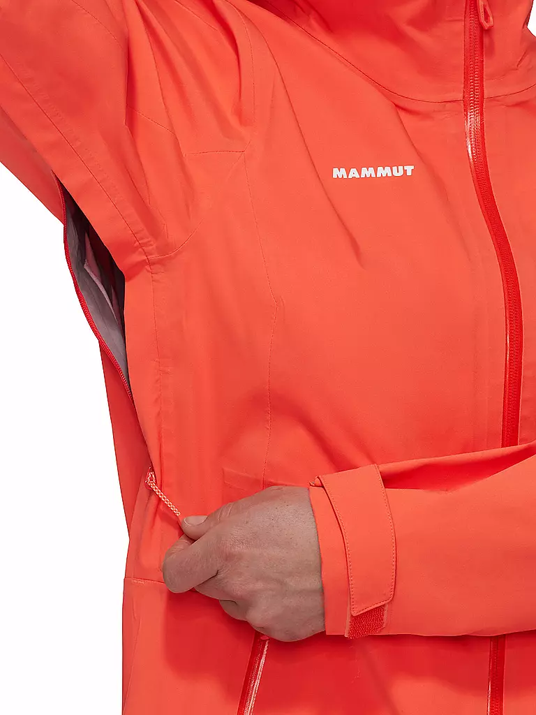 MAMMUT | Damen Tourenjacke Linard Guide 3L Hoodie | Corail
