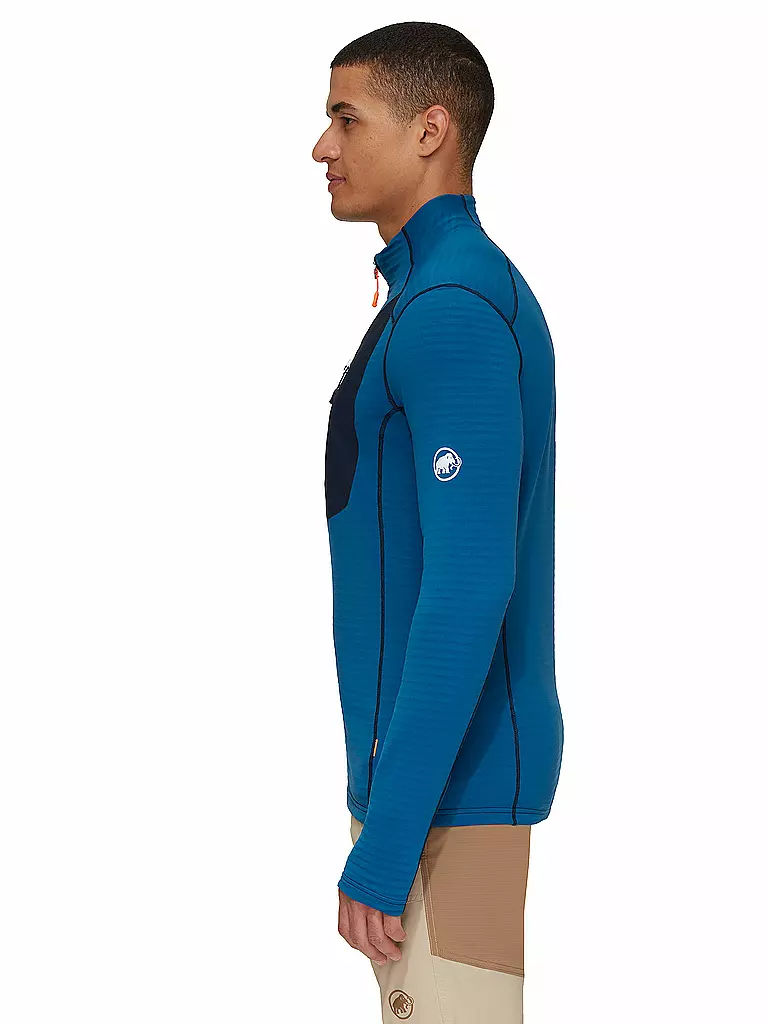 MAMMUT | Herren Fleecejacke Taiss Light ML | Bleu foncé