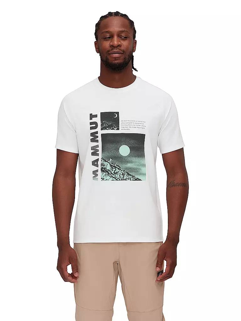 MAMMUT | Herren Funktionsshirt Mountain Day and Night | Blanc