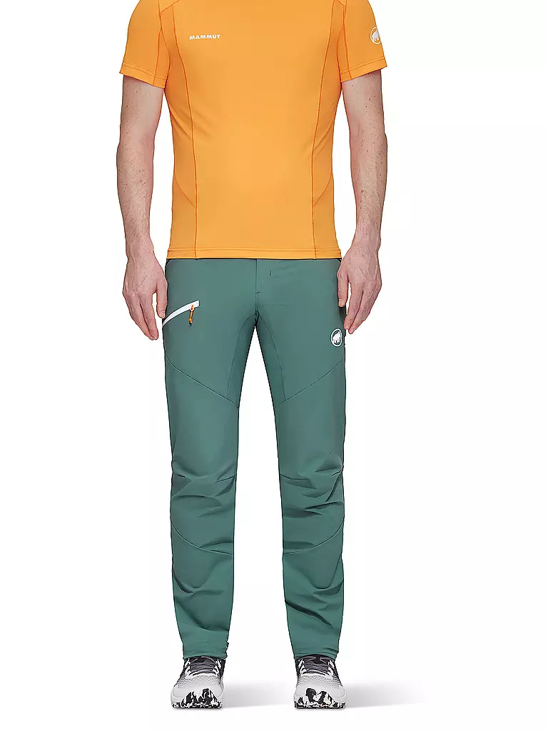 MAMMUT | Herren Softshell Wanderhose Aenergy Light SO | Vert foncé