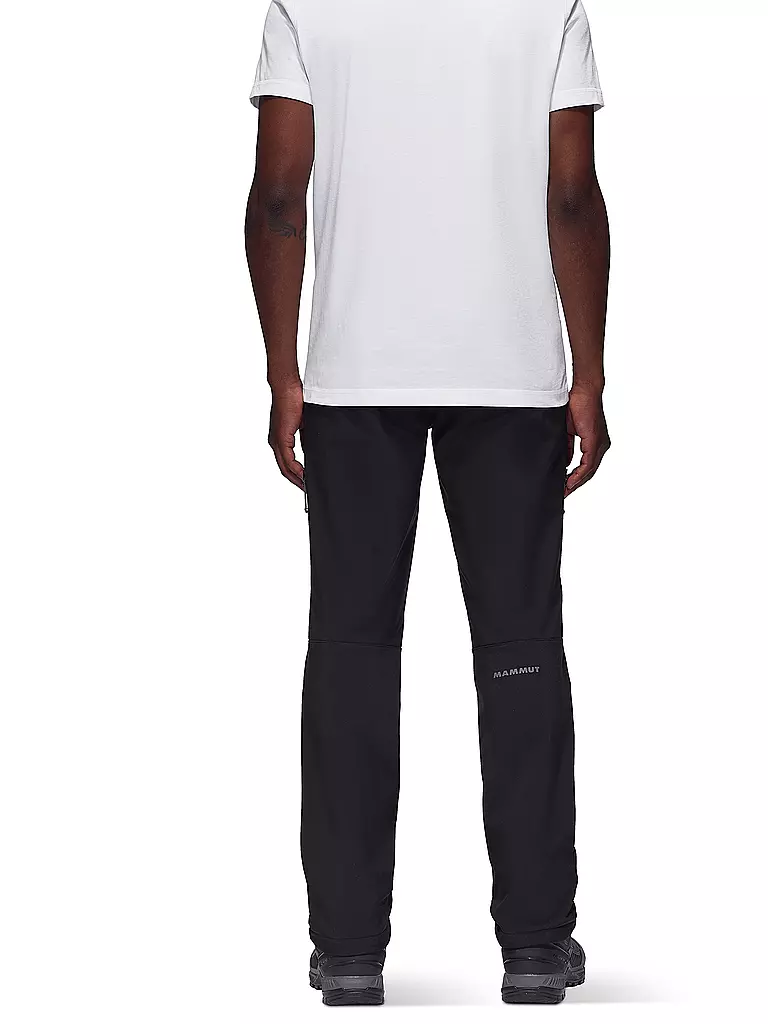MAMMUT | Herren Softshell Wanderhose Rundbold Winter | Noir