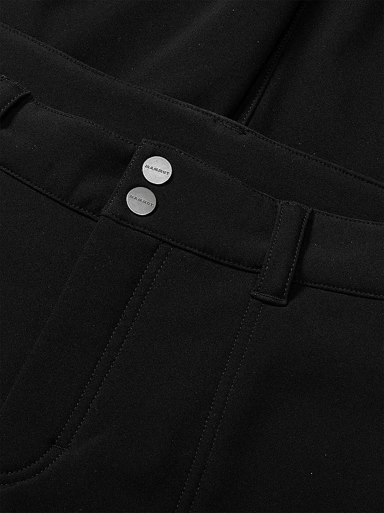 MAMMUT | Herren Softshell Wanderhose Rundbold Winter | Noir