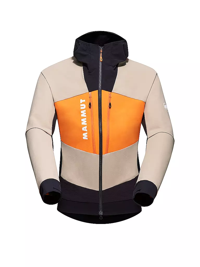 MAMMUT | Herren Touren Softshelljacke Aenergy Hybrid Hoodie | Or