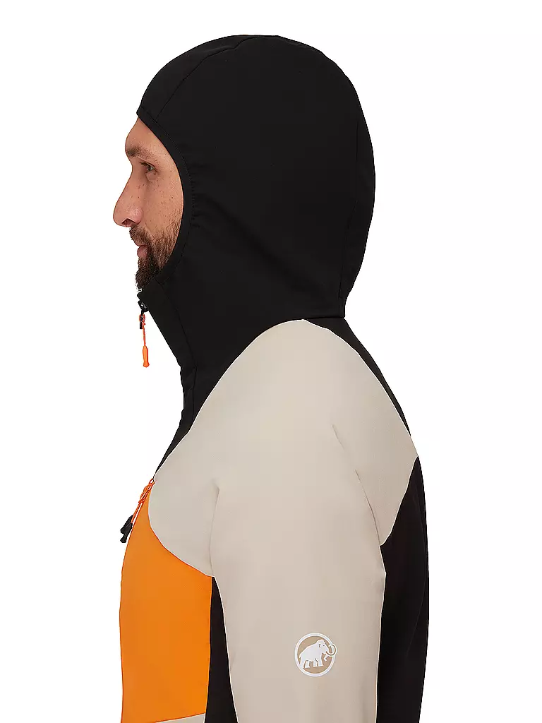 MAMMUT | Herren Touren Softshelljacke Aenergy Hybrid Hoodie | Or