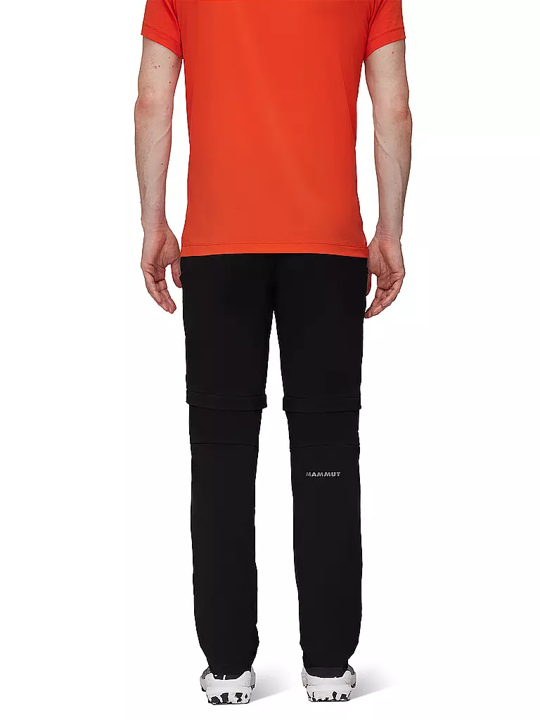MAMMUT | Herren Wanderhose Runbold ZipOff  | Noir
