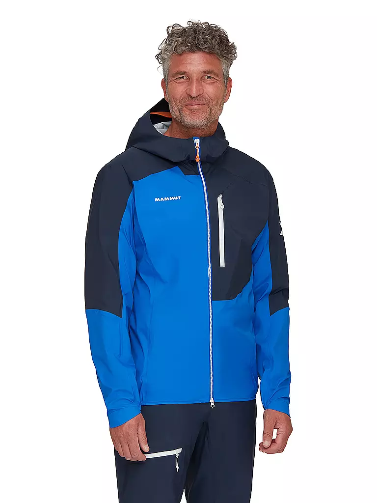 MAMMUT | Herren Wanderjacke Eiger Speed HS 3L Hoodie | Bleu