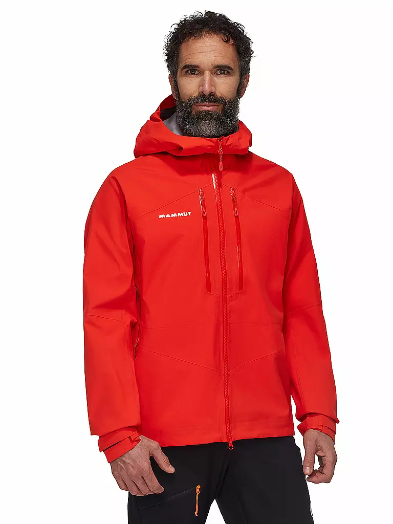MAMMUT | Herren Wanderjacke Taiss HS Hooded | Rouge